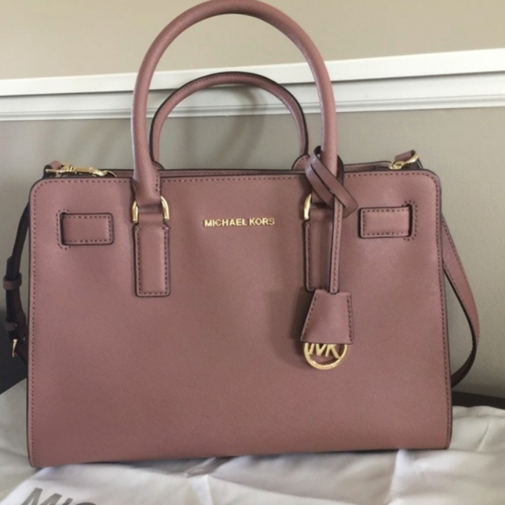 Slightly Used Michael Kors Dusty Rose Purse